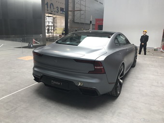 2018广州车展 抢先实拍Polestar 1