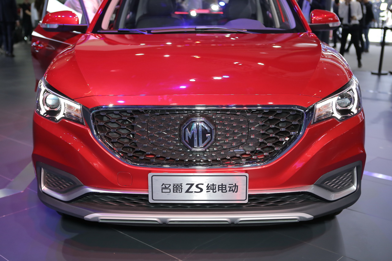 2018广州车展实拍：名爵ZS纯电动