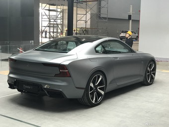 2018广州车展 抢先实拍Polestar 1