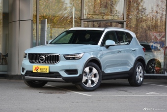 2019款沃尔沃XC40 2.0T四驱子夜亚马逊蓝T4图片