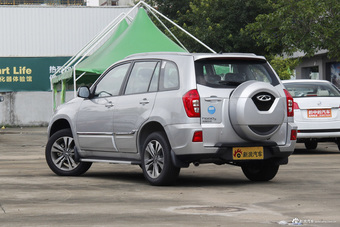 2015款瑞虎3 1.6L手动智尚周年运动版 钻石银