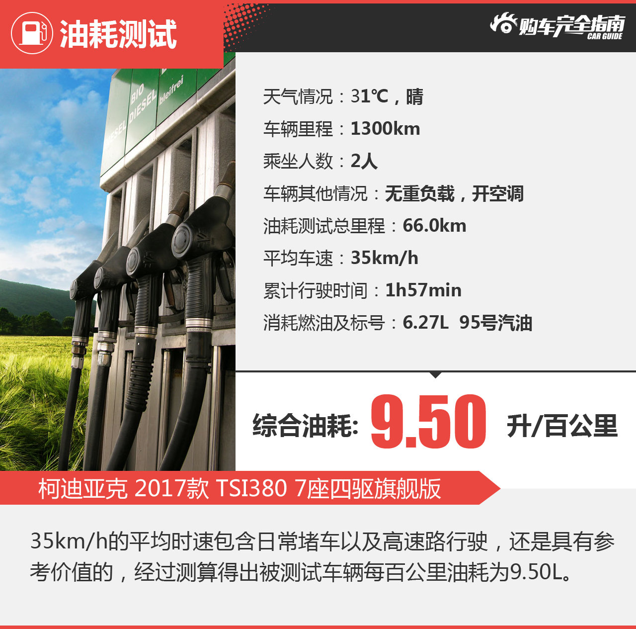 柯迪亚克 TSI380 7座四驱旗舰版