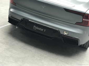 2018广州车展 抢先实拍Polestar 1