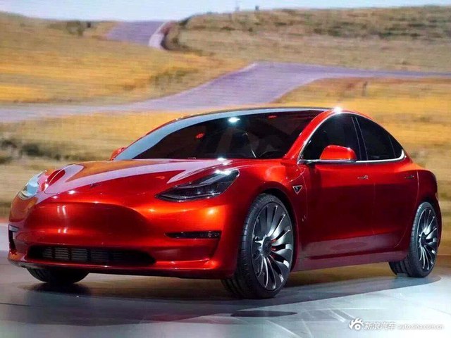 特斯拉Model 3交付