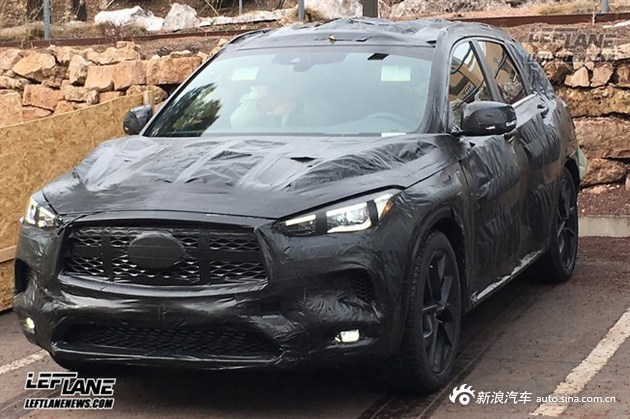 英菲尼迪全新QX50谍照