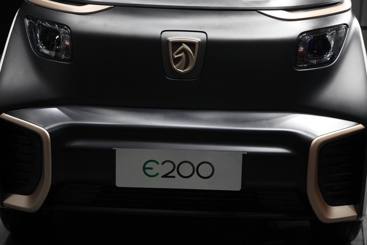 2018广州车展实拍：宝骏E200新能源