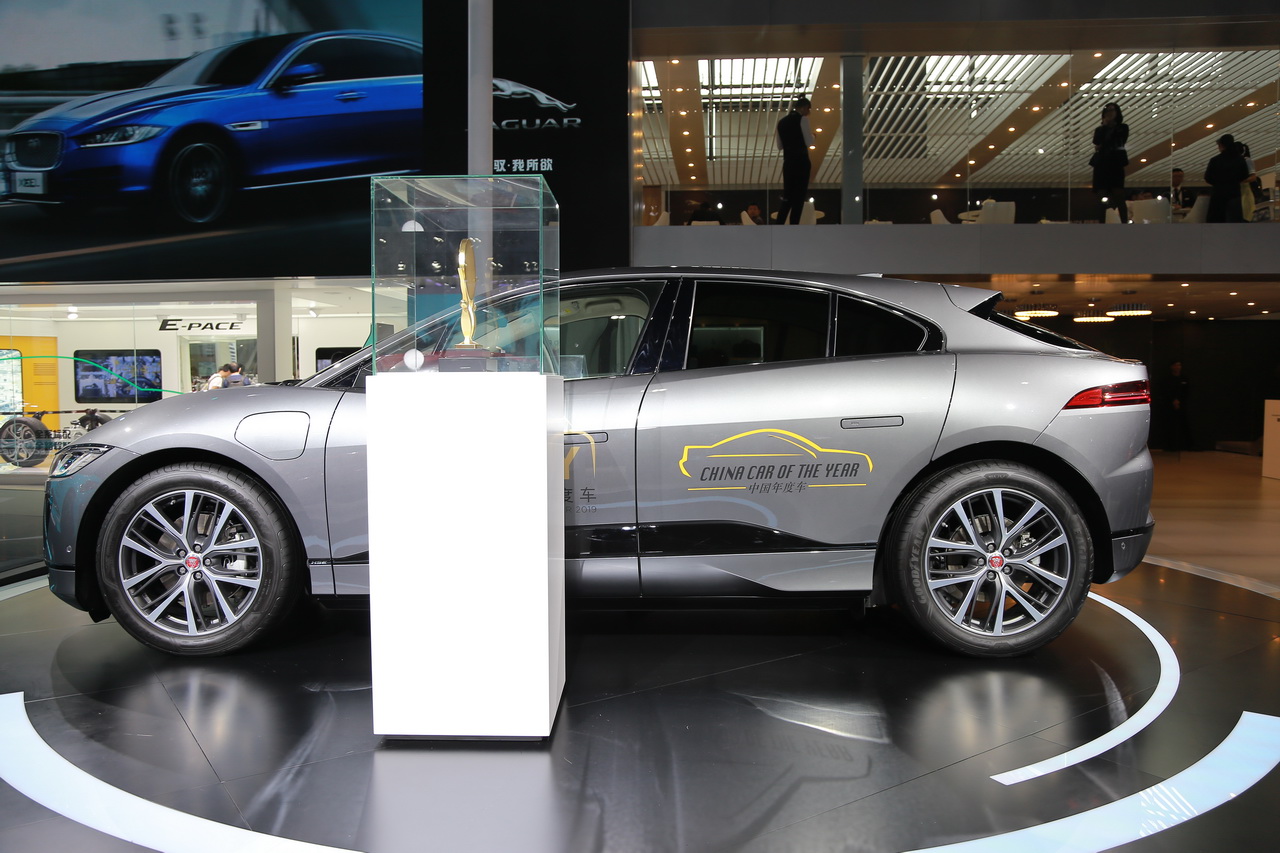 2018广州车展实拍：捷豹I-PACE新能源