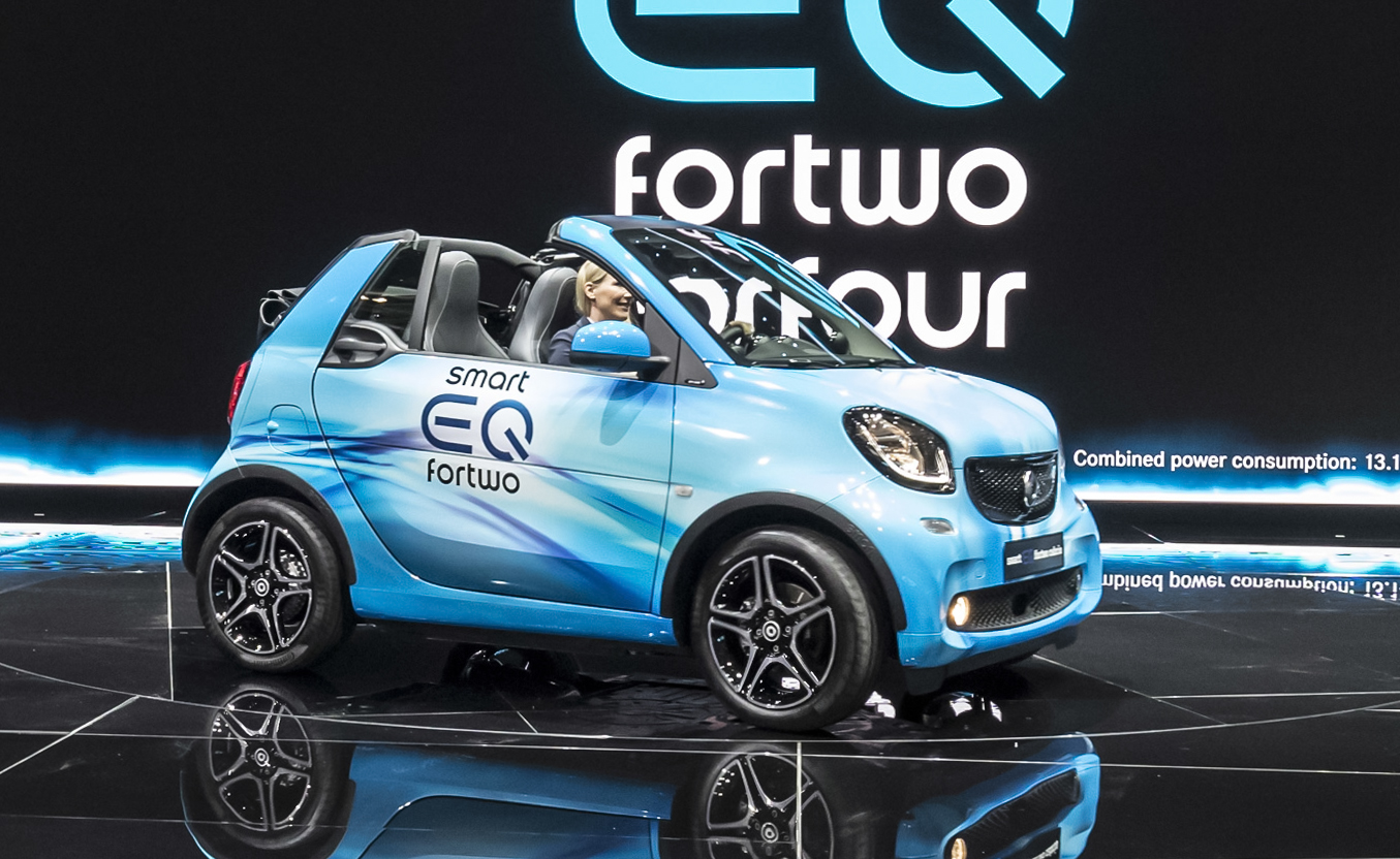 实拍|smart EQ forfour 工况续航里程为155km