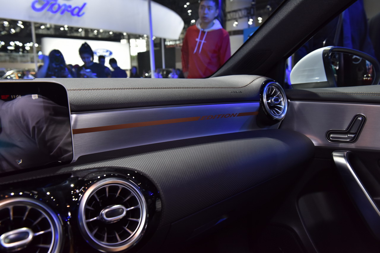 2018广州车展实拍：奔驰A级