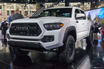 丰田Tacoma TRD Pro实车亮相 越野能力进一步提升