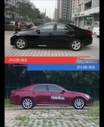 锐志新老车型外观/内饰有何差异