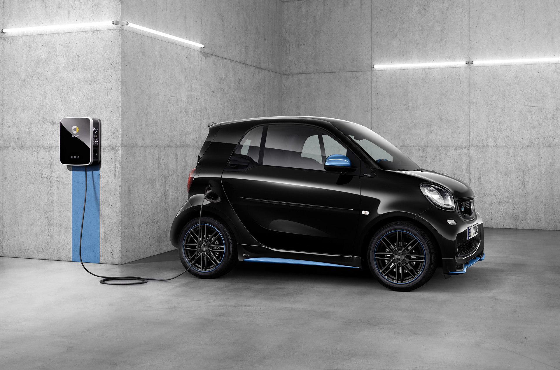 实拍|smart EQ forfour 工况续航里程为155km