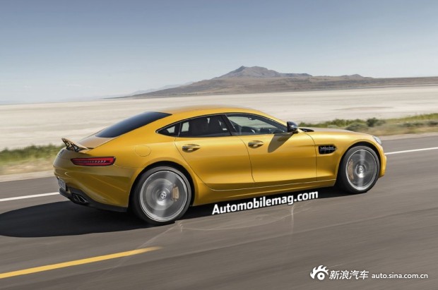 四门掀背 AMG GT4概念车日内瓦车展亮相