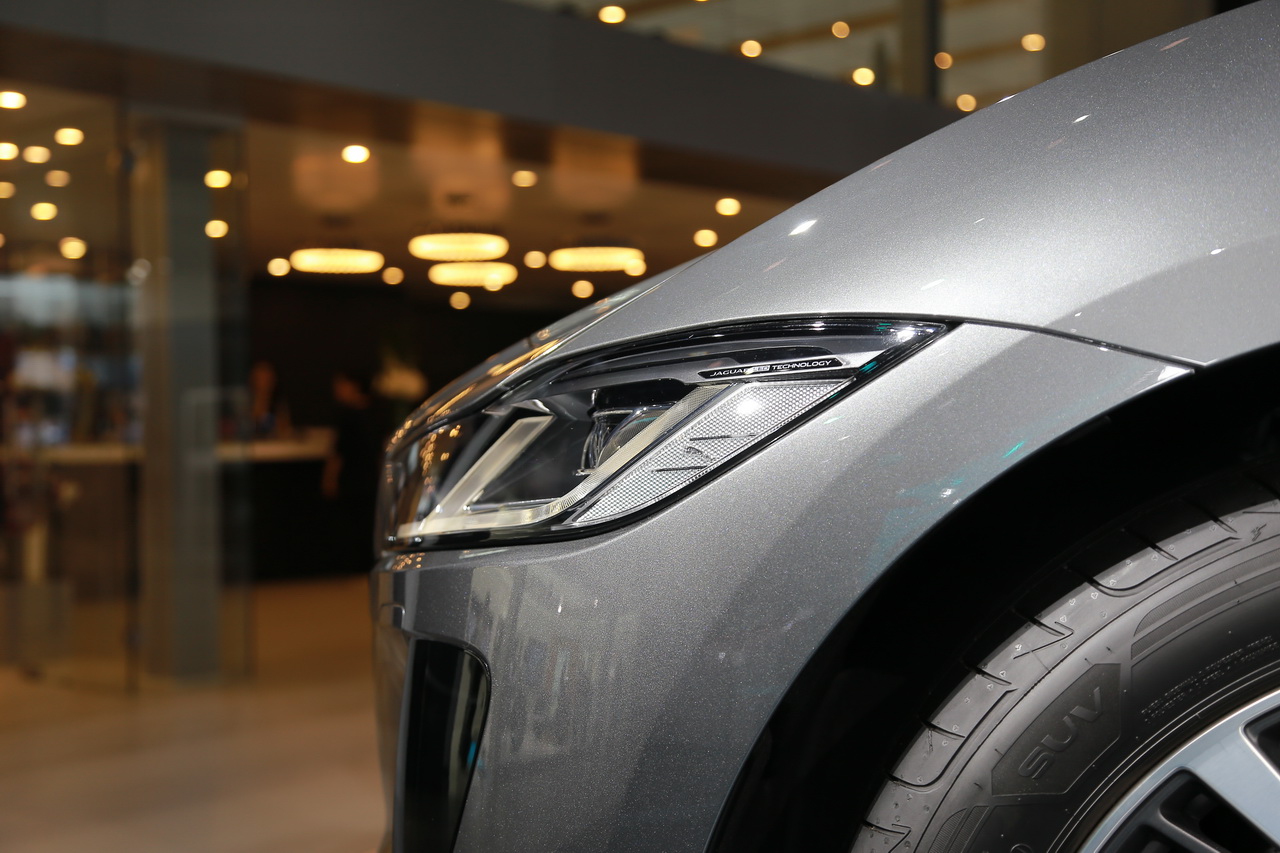 2018广州车展实拍：捷豹I-PACE新能源