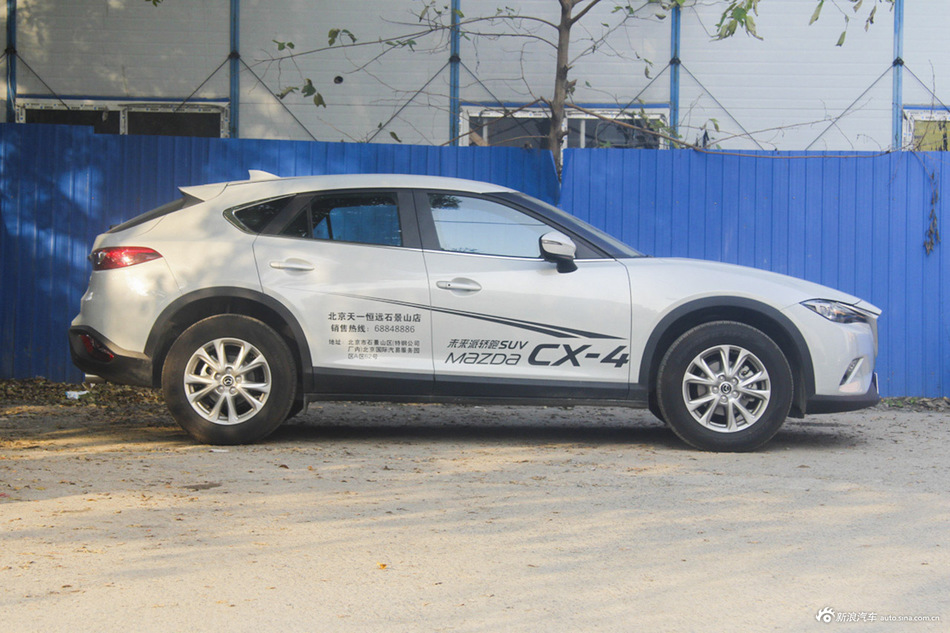 8月限时促销 马自达CX-4新车优惠13.78万起