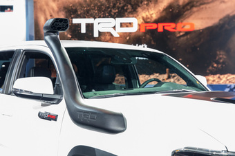 丰田Tacoma TRD Pro实车亮相 越野能力进一步提升