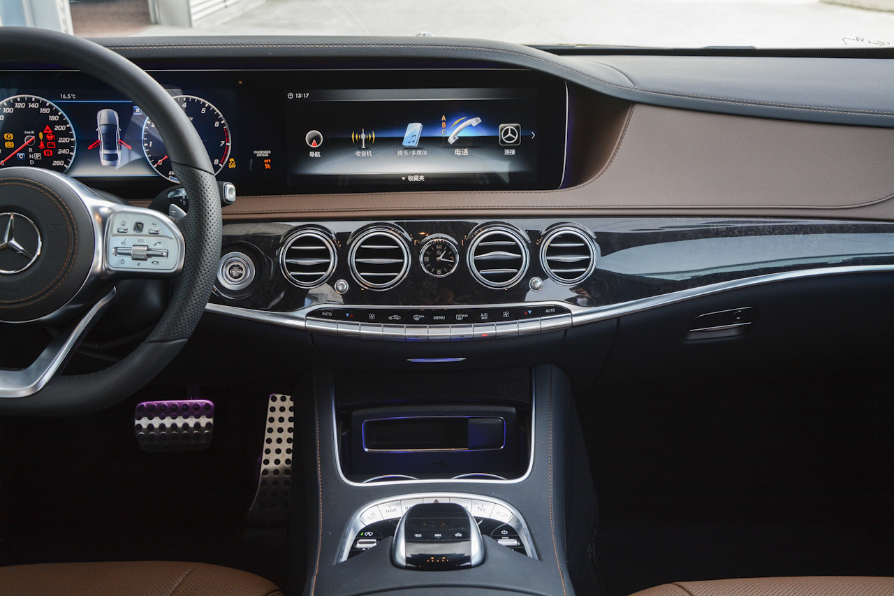 2018款奔驰S级 3.0T自动S450 L 4MATIC