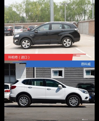 针锋相对各有千秋  科帕奇（进口）对比昂科威