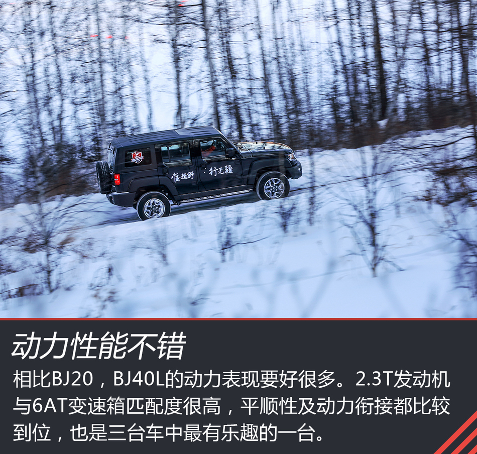 冰雪体验北京汽车BJ系列