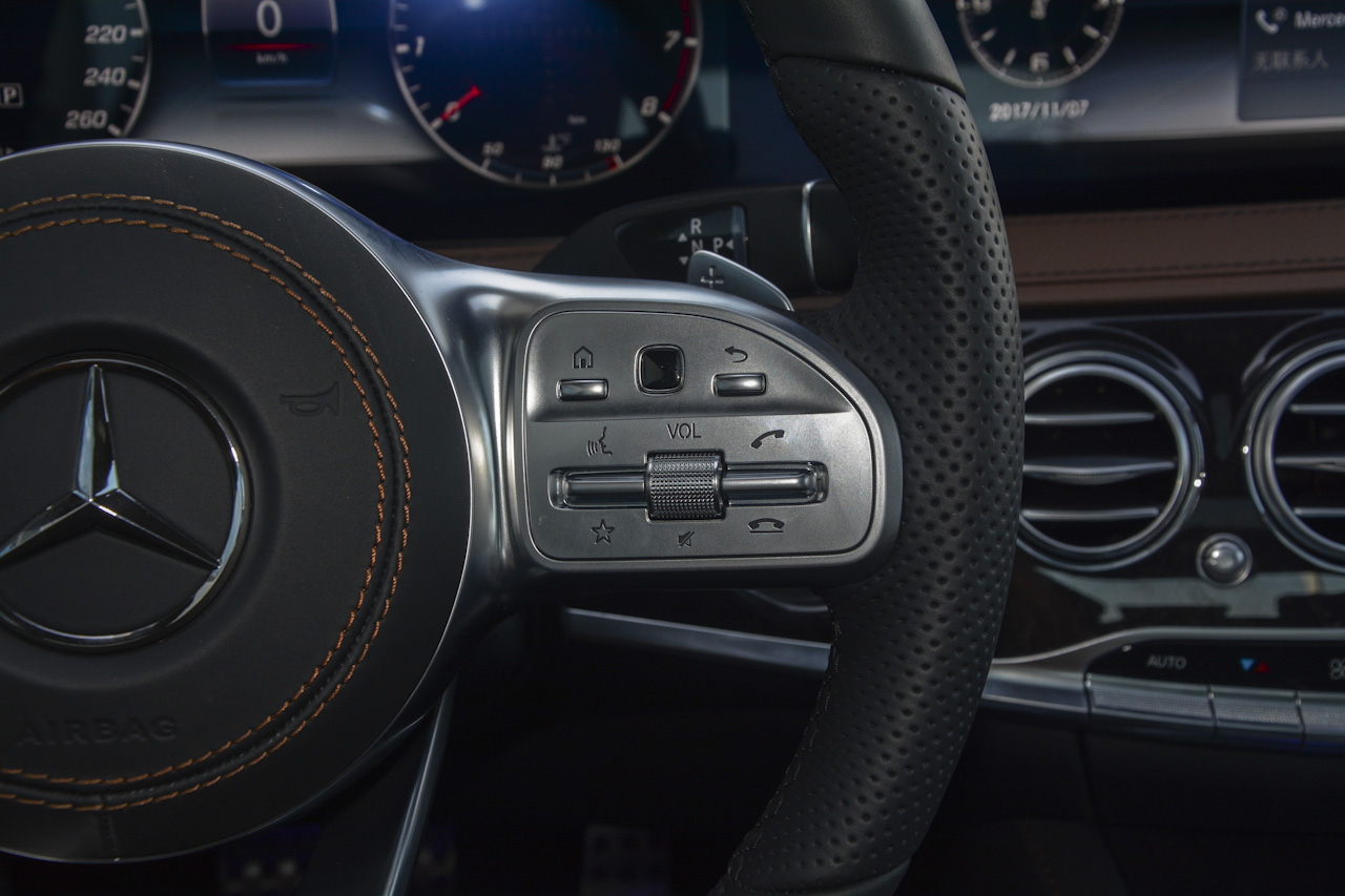 2018款奔驰S级 3.0T自动S450 L 4MATIC