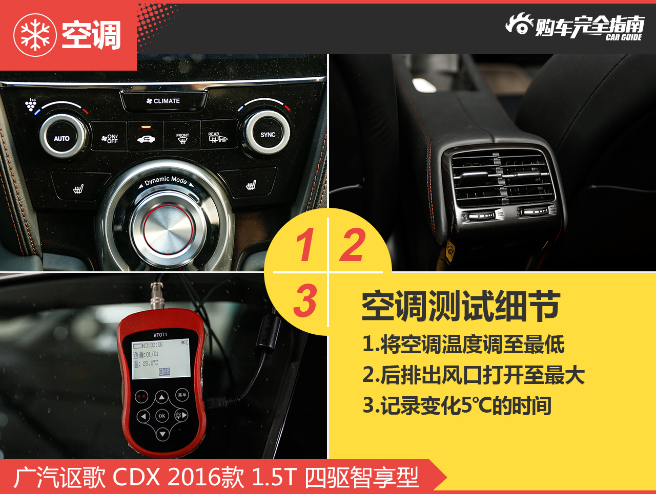 广汽讴歌 CDX 2016款 1.5T 四驱智享型