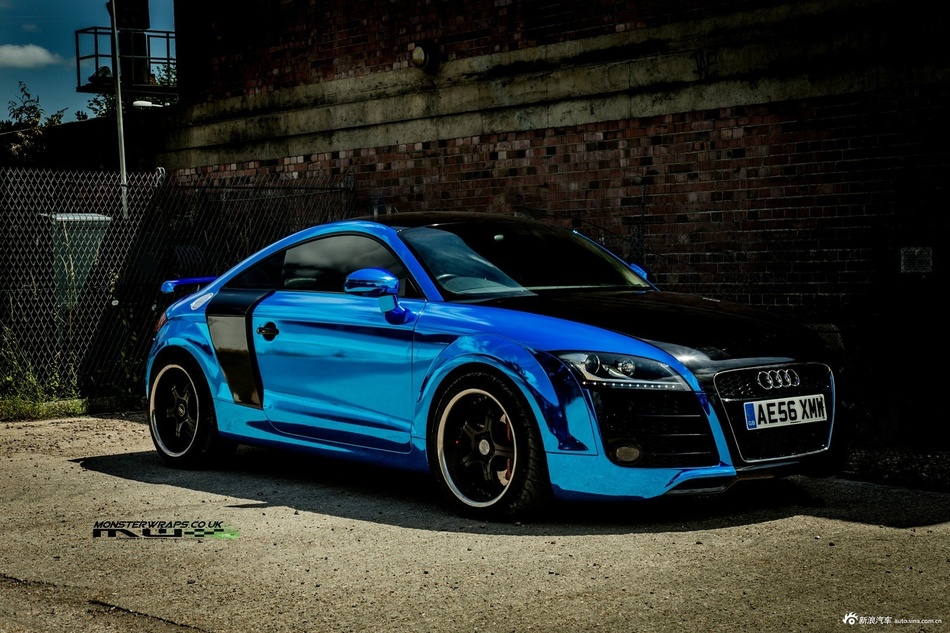电镀蓝奥迪Audi TT，好看么？ ​