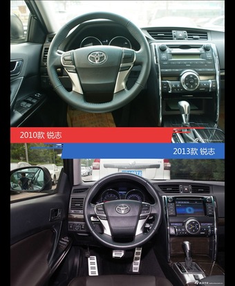 锐志新老车型外观/内饰有何差异