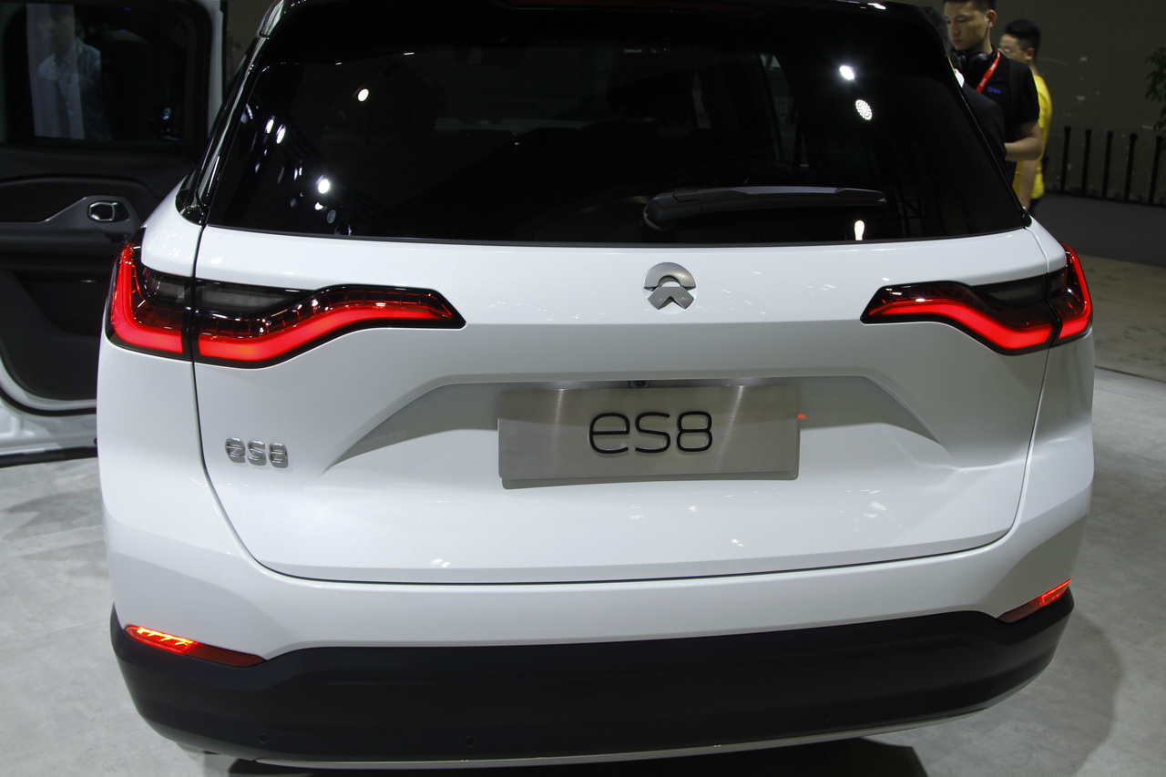 2018广州车展实拍：蔚来ES8新能源