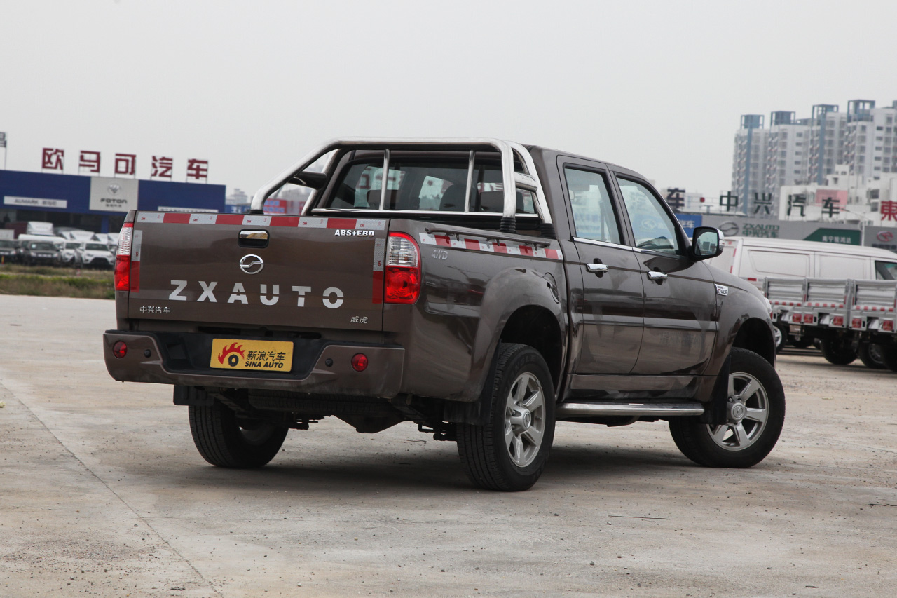 2018款中兴威虎 2.8T柴油国V两驱精英型大双CA4D28C5-1B