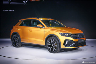 大众史上最便宜SUV提前曝光 车展实拍T-ROC STAR