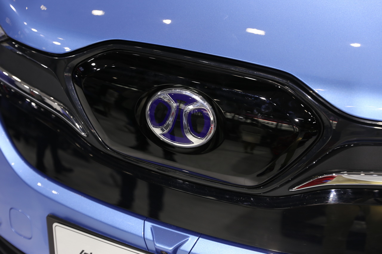 2018广州车展实拍：北汽新能源EX3