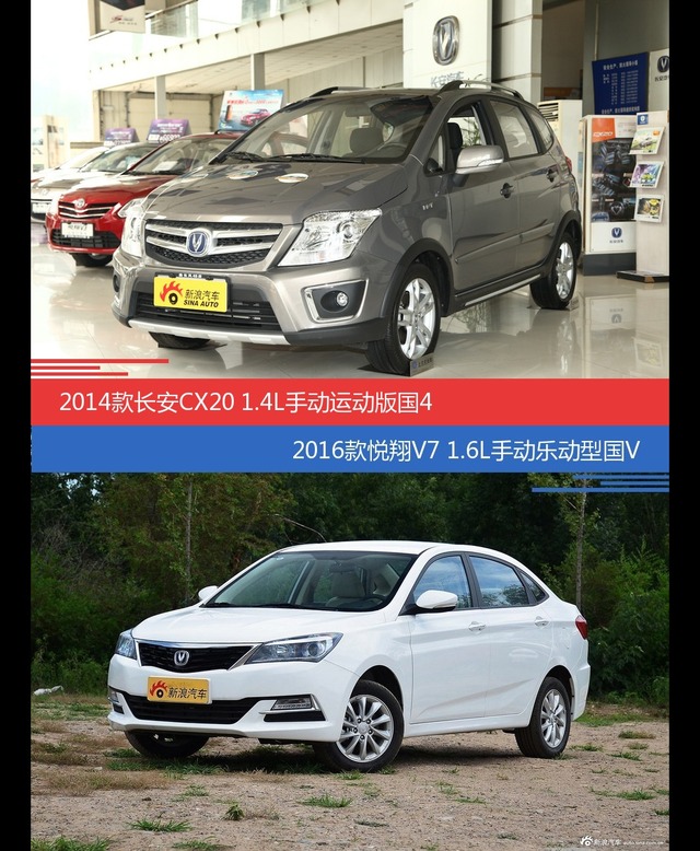 价格相同风格迥异 长安CX20与悦翔V7选谁更适合
