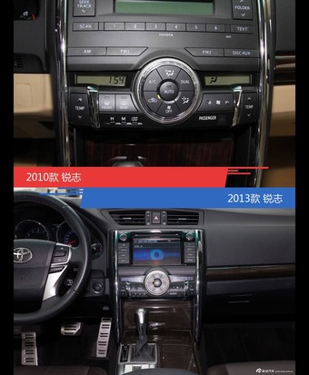 锐志新老车型外观/内饰有何差异