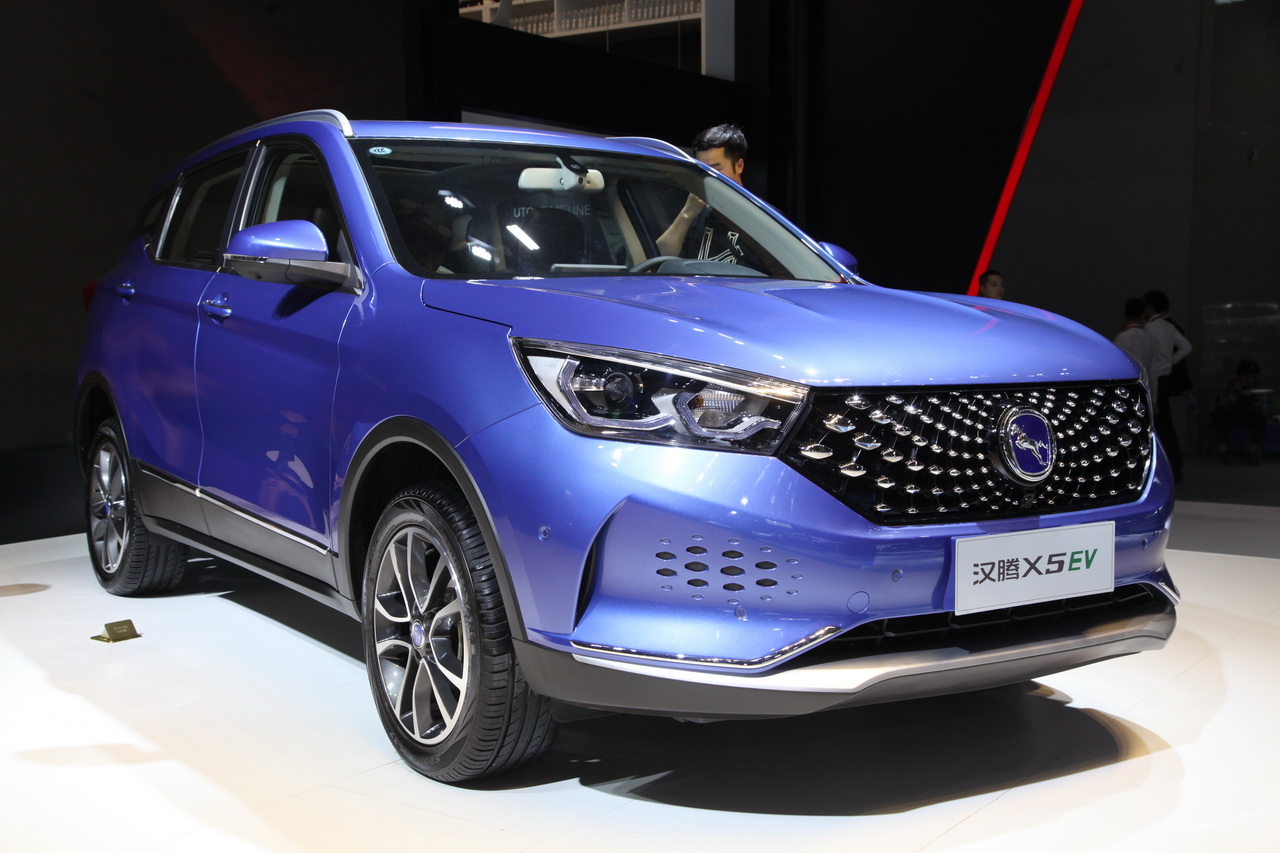 2018广州车展实拍：汉腾X5新能源