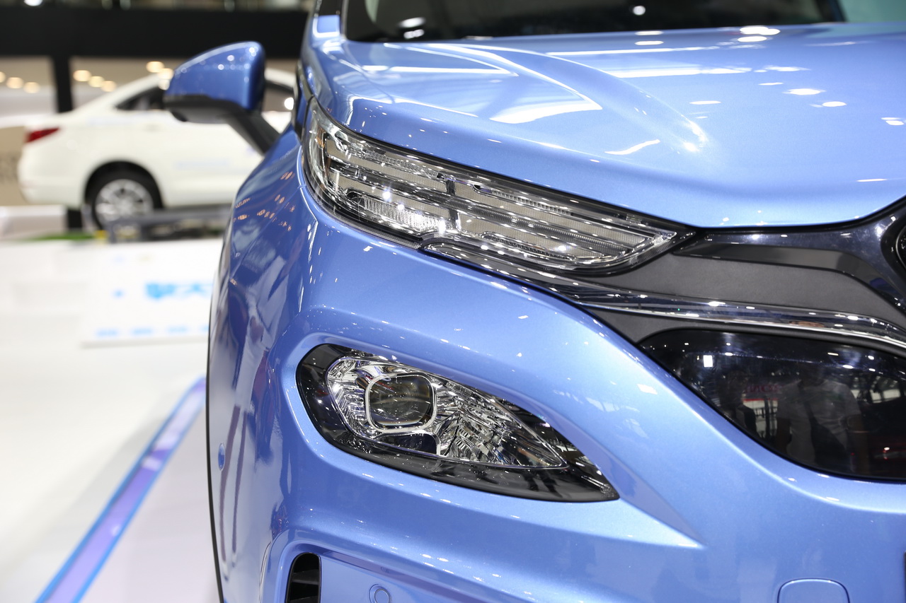 2018广州车展实拍：北汽新能源EX3