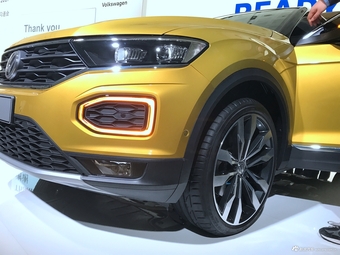 法兰克福车展探馆 大众T-ROC亮相