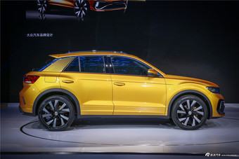 大众史上最便宜SUV提前曝光 车展实拍T-ROC STAR