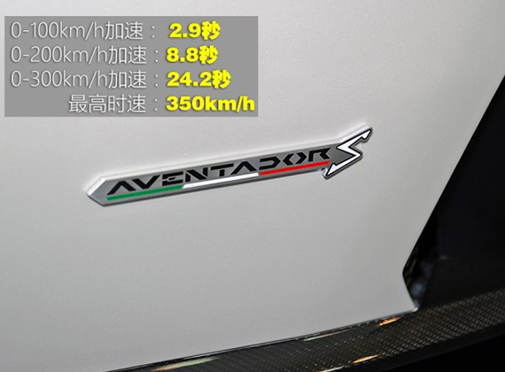 兰博基尼Aventador S或售6739673元