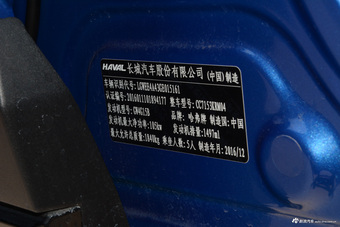 2017款哈弗H2s 1.5T自动精英型 红标