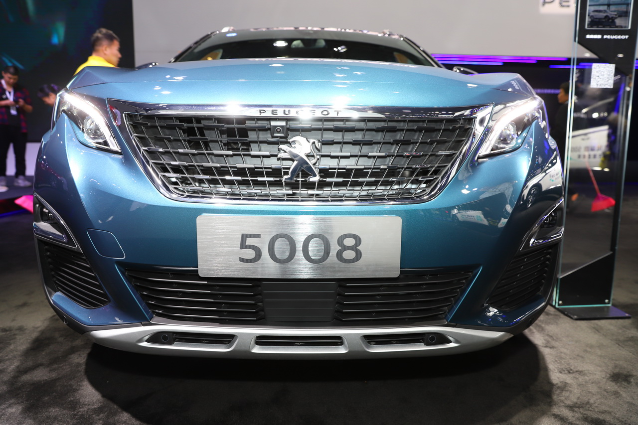 2018广州车展实拍：标致5008
