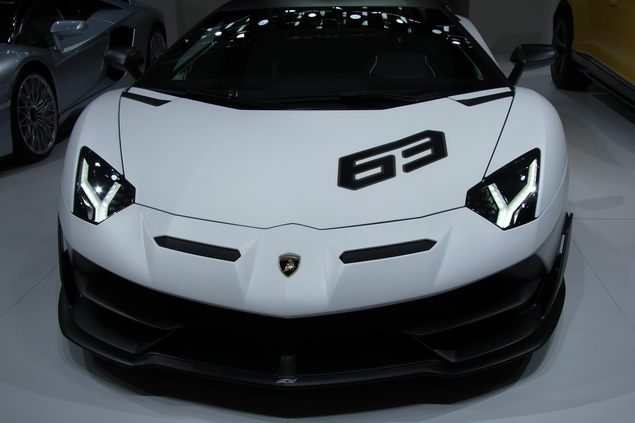 2018广州车展实拍：兰博基尼Aventador SVJ 63特别版