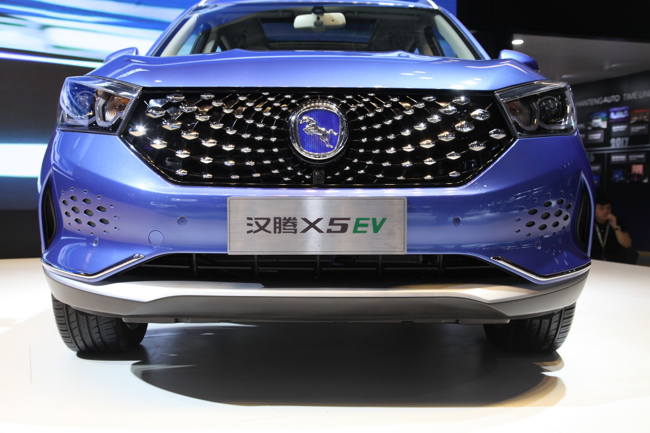 2018广州车展实拍：汉腾X5新能源