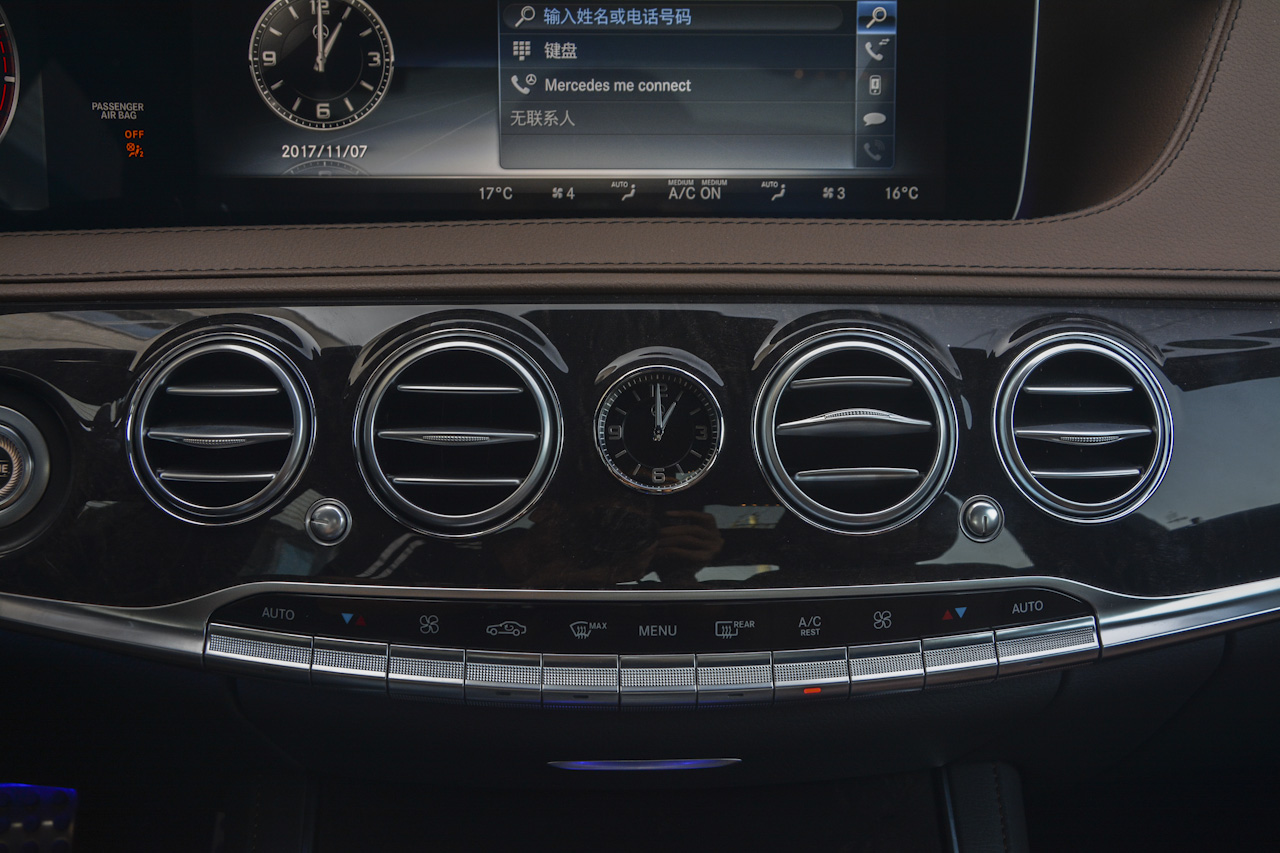 2018款奔驰S级 3.0T自动S450 L 4MATIC