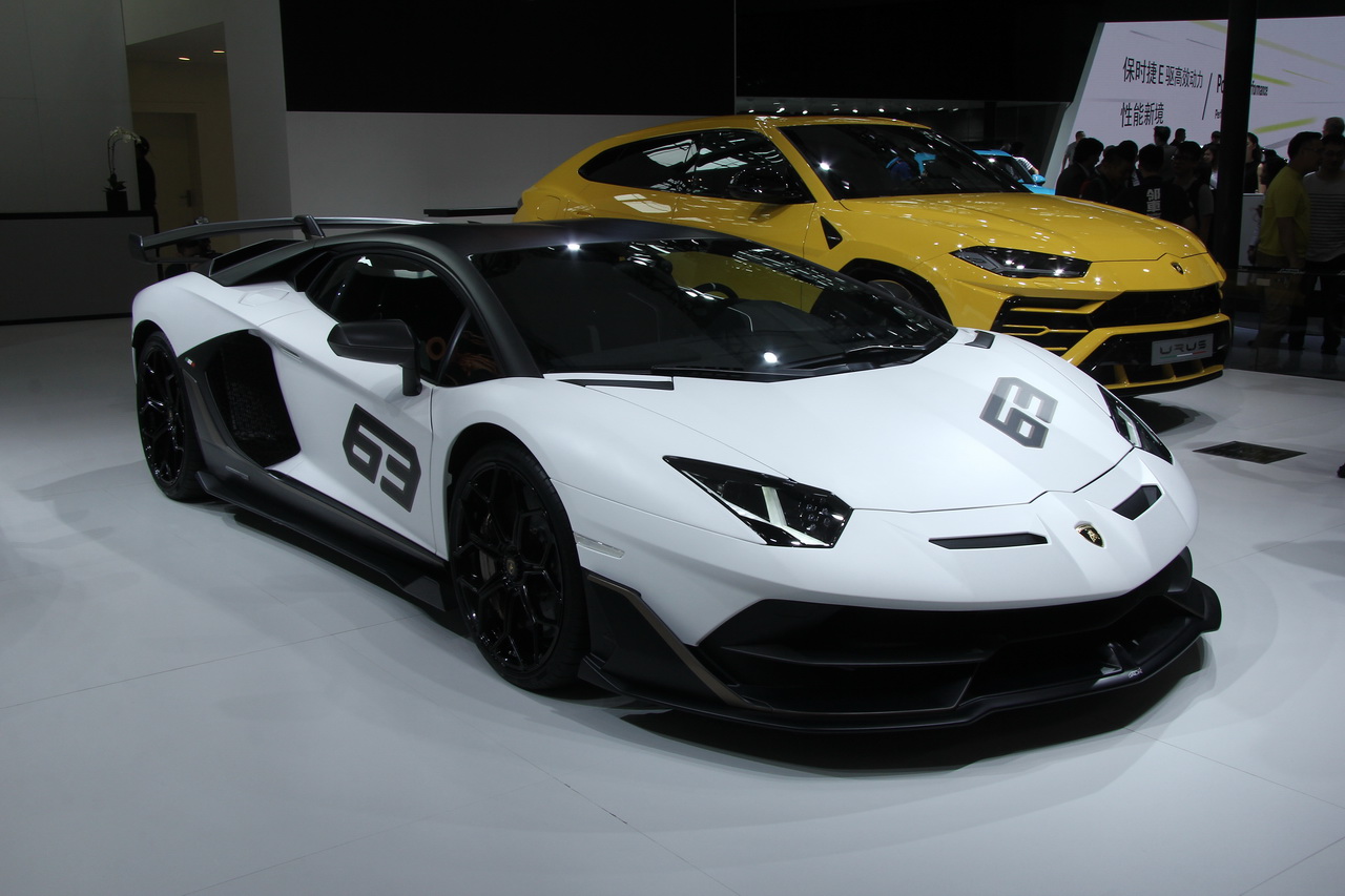 2018广州车展实拍：兰博基尼Aventador SVJ 63特别版