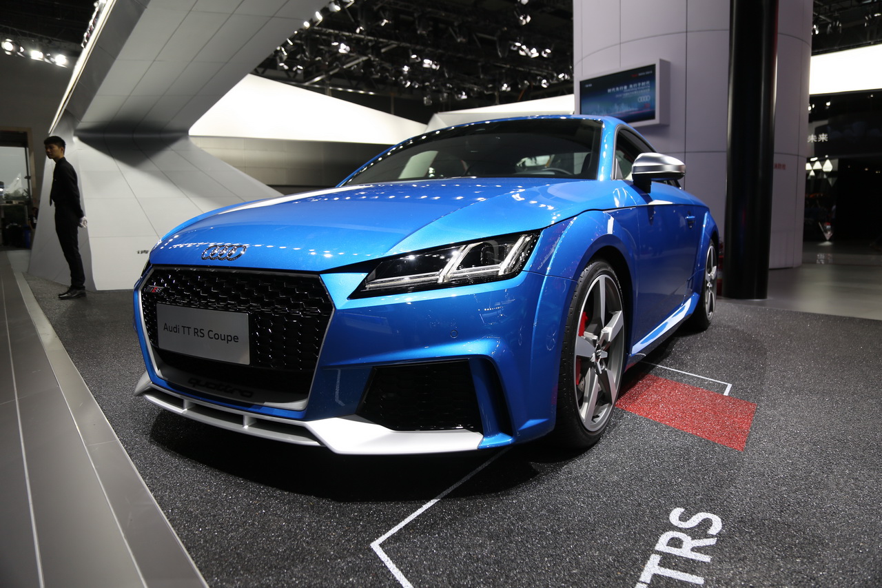 2018广州车展实拍：奥迪TTRS Coupe