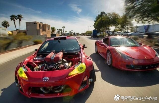 丰田车装上法拉利发动机，效果是这样的 ​