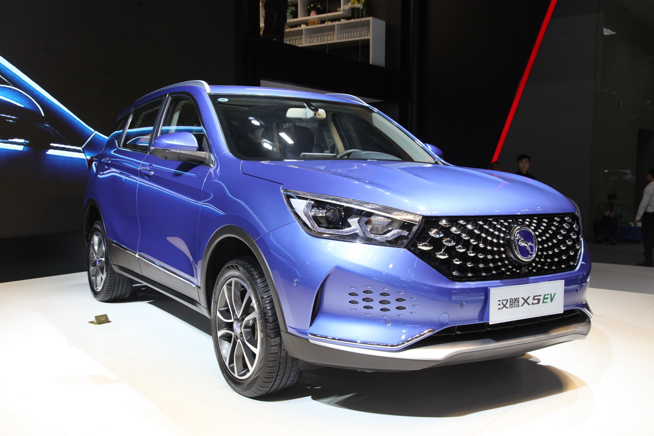 2018广州车展实拍：汉腾X5新能源