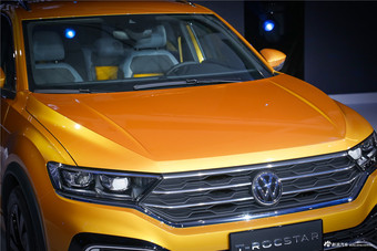 大众史上最便宜SUV提前曝光 车展实拍T-ROC STAR