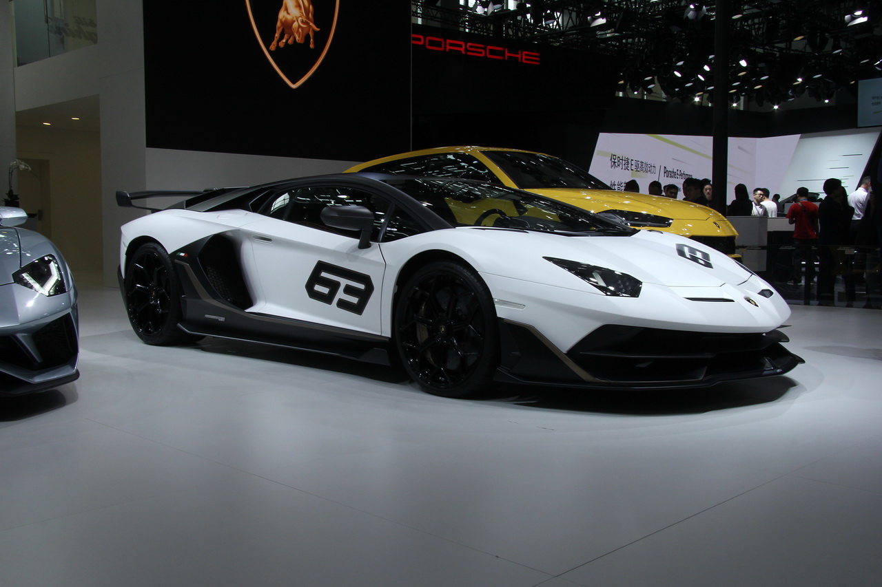 2018广州车展实拍：兰博基尼Aventador SVJ 63特别版