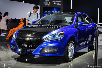 广州车展实拍全新车型一汽丰田EV